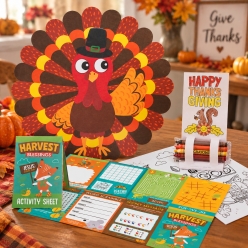Religious Kids Table Thanksgiving Pack